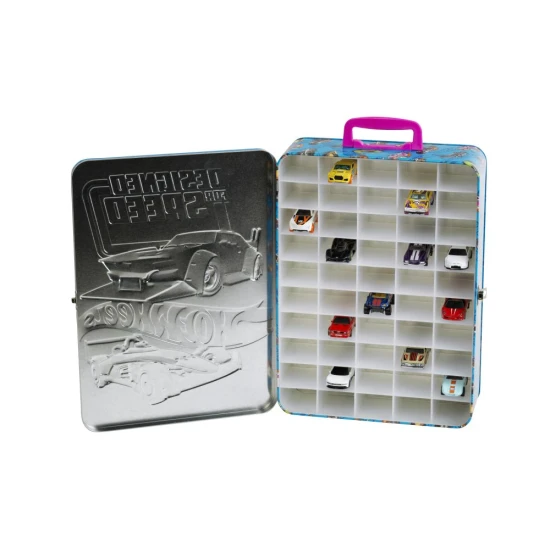 Zberateľský kufrík Hot Wheels na 50 autíčok – Klein 232881