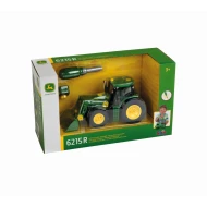 Traktor John Deere 6215 R s čelným nakladačom