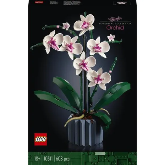 LEGO botanická kolekcia – exotická orchidea pre dospelých