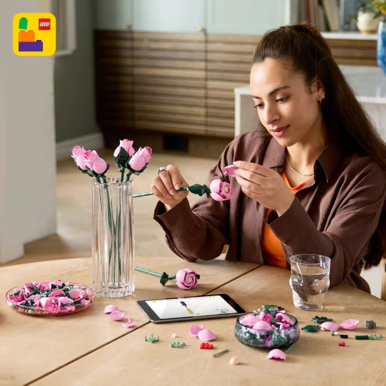 LEGO Botanicals 10374 Kytica ružových ruží