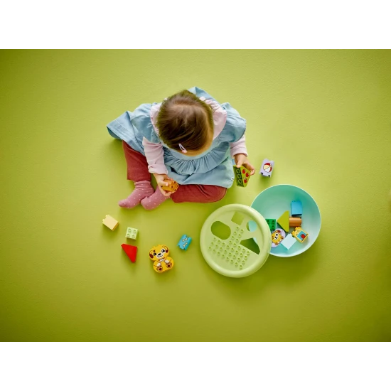 LEGO DUPLO: Vzdelávacia stavebnica s roztomilými psíkmi