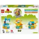 LEGO DUPLO 3 v 1 Zvieratká na kolieskach 10448 – kačka, ryba a psík stavebnica pre deti