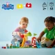 LEGO DUPLO Zábavný park s figúrkami Peppy, Cili a Danyho na ruskom kolese a šmýkačke.