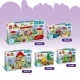 LEGO DUPLO Zábavný park s figúrkami Peppy, Cili a Danyho na ruskom kolese a šmýkačke.