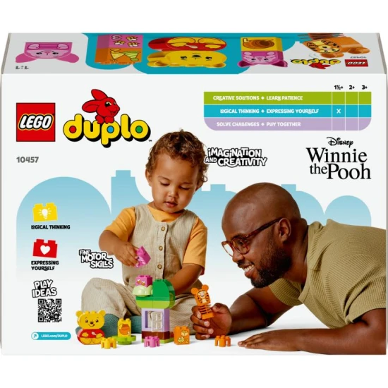 LEGO DUPLO 10457 – Narodeninová oslava Macka Pú s figúrkami a darčekmi