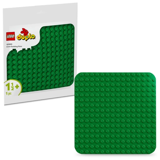 LEGO DUPLO Zelená podložka na stavanie s rozmerom 16 x 16 výstupkami