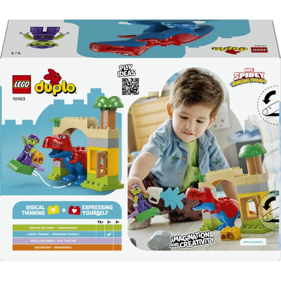 LEGO DUPLO 10463 Dinosaurus Spidey-Rex vs. Zelený Goblin