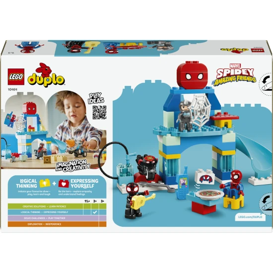 LEGO DUPLO 10464 Tím Spidey: Pavučinová základňa