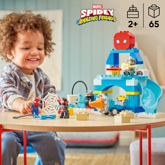 LEGO DUPLO 10464 Tím Spidey: Pavučinová základňa