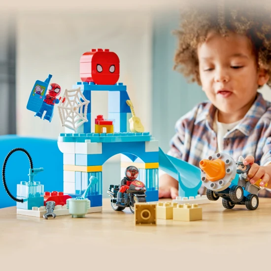 LEGO DUPLO 10464 Tím Spidey: Pavučinová základňa