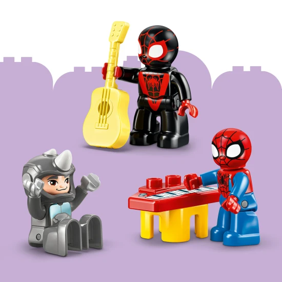 LEGO DUPLO 10464 Tím Spidey: Pavučinová základňa