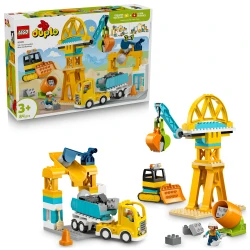 LEGO DUPLO 10476 Stavenisko a vozidlá 3 v 1