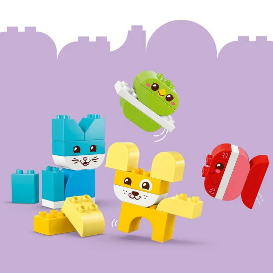 LEGO DUPLO 10477 Kreatívni roztomilí maznáčikovia 3 v 1