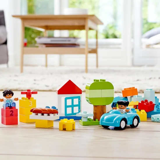 Objavte svet kreativity s LEGO DUPLO Boxom s kockami
