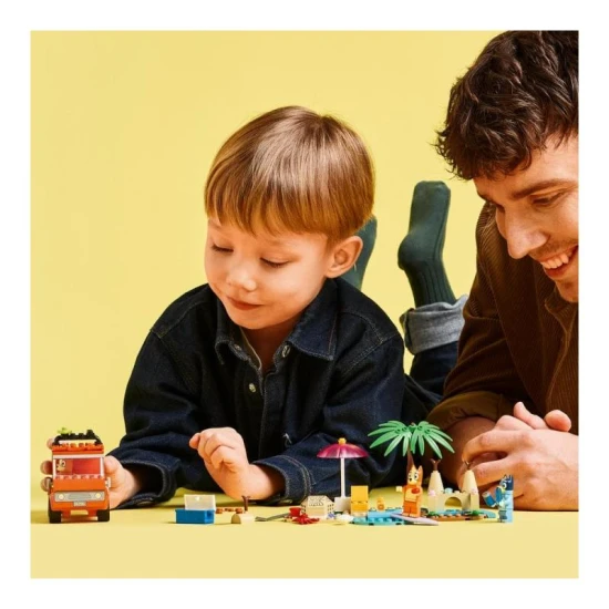 LEGO Bluey 11202 – Rodinný výlet na pláž pre malých dobrodruhov