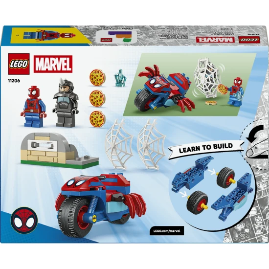 LEGO Marvel 11206 Spidey na motorke vs. Rhino
