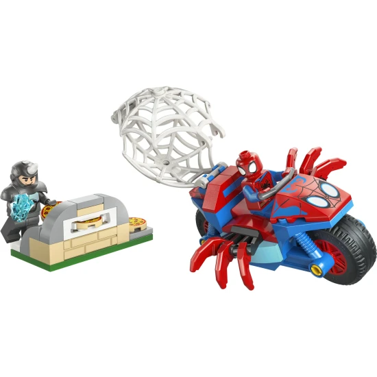 LEGO Marvel 11206 Spidey na motorke vs. Rhino