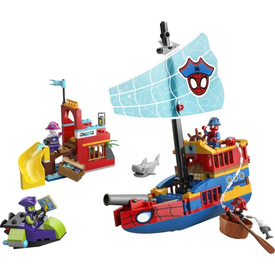LEGO Marvel 11208 Pirátska loď Spideyho tímu