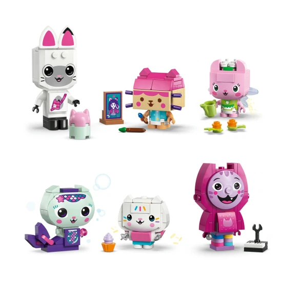 LEGO Gabby's Dollhouse 11215 Gabi a jej mačací kamaráti z kociek