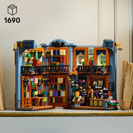 LEGO Icons 11379 Knižná zarážka Kníhkupectvo 2211379