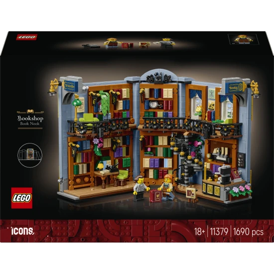 LEGO Icons 11379 Knižná zarážka Kníhkupectvo 2211379