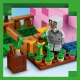 LEGO Minecraft Domček prasiatka 21268 – stavebnica pre deti so zvieratkami, piglinom a farmou