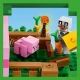 LEGO Minecraft Domček prasiatka 21268 – stavebnica pre deti so zvieratkami, piglinom a farmou