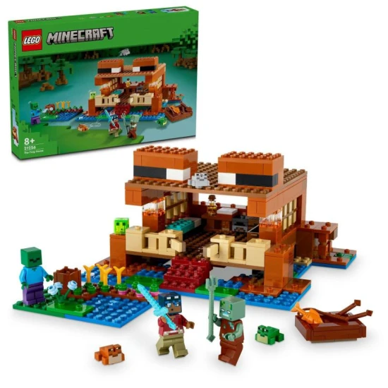 Žabí domček LEGO Minecraft: Kreatívna stavebnica pre fanúšikov hry