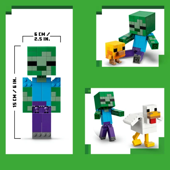 LEGO Minecraft 21582 Kurací džokej