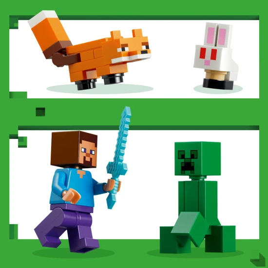 LEGO Minecraft 21583 Steve a dobrodružstvo v tajge