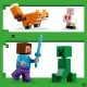 LEGO Minecraft 21583 Steve a dobrodružstvo v tajge