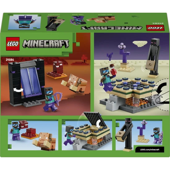 LEGO Minecraft 21584 Cesta portálom do Netheru a Endu