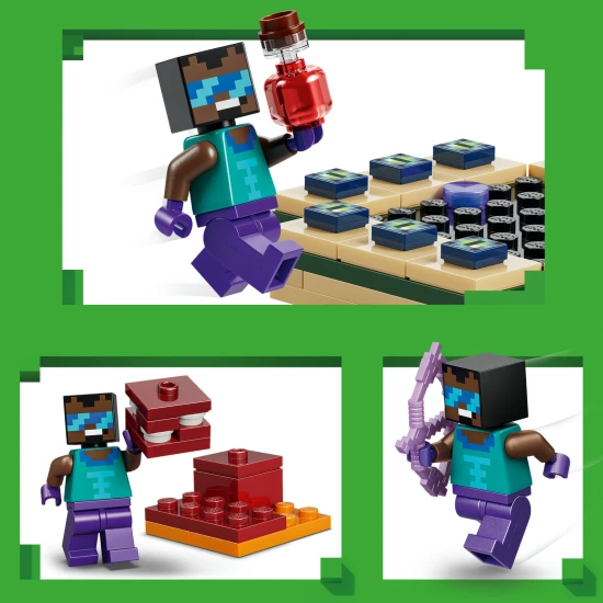 LEGO Minecraft 21584 Cesta portálom do Netheru a Endu