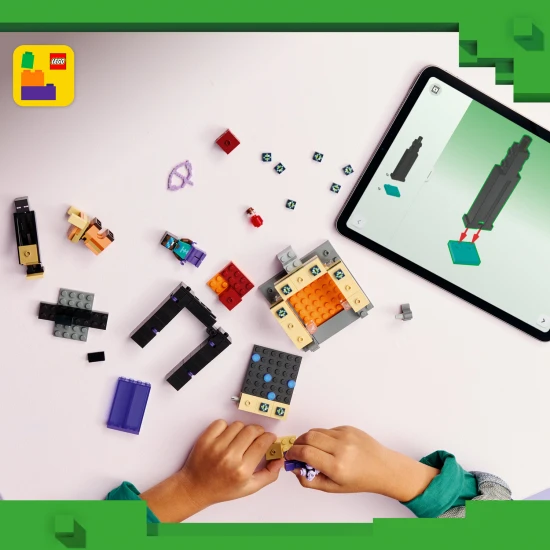 LEGO Minecraft 21584 Cesta portálom do Netheru a Endu