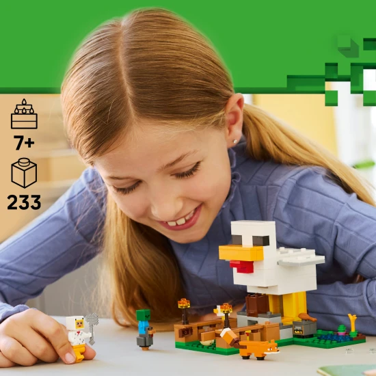 LEGO Minecraft 21585 Slepačia farma LEGO Minecraft 21585 Slepačia farma