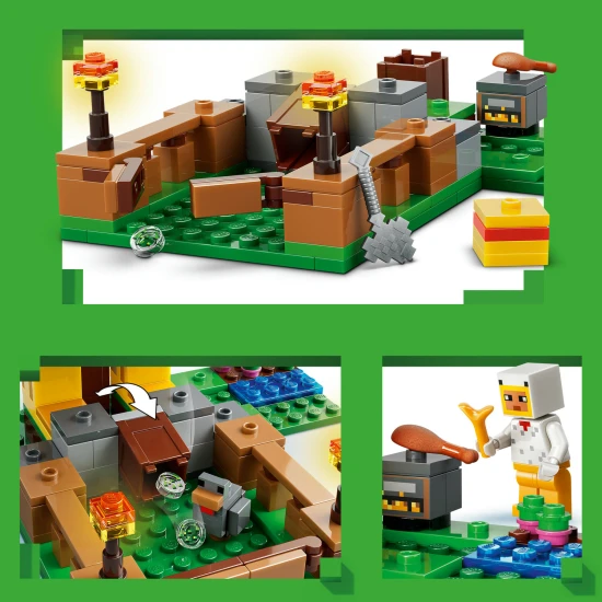 LEGO Minecraft 21585 Slepačia farma LEGO Minecraft 21585 Slepačia farma