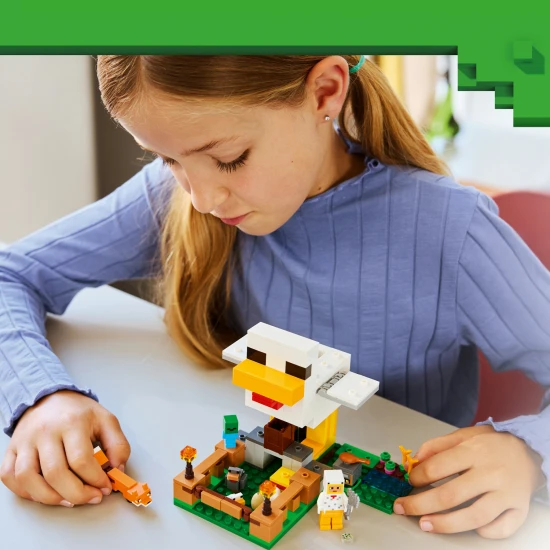 LEGO Minecraft 21585 Slepačia farma LEGO Minecraft 21585 Slepačia farma