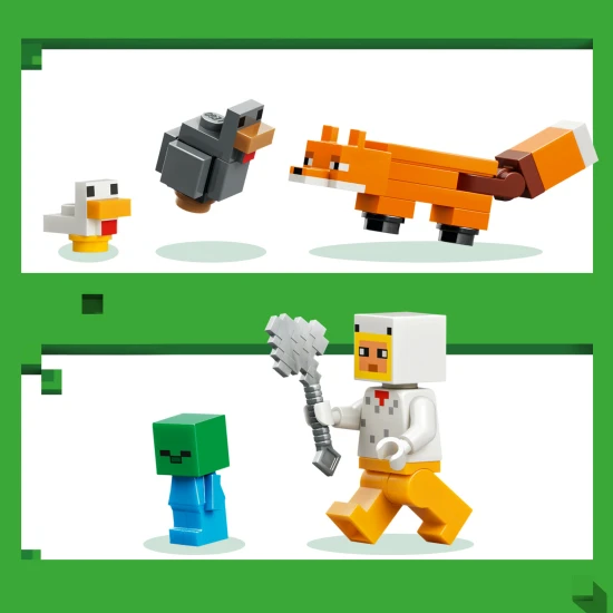 LEGO Minecraft 21585 Slepačia farma LEGO Minecraft 21585 Slepačia farma