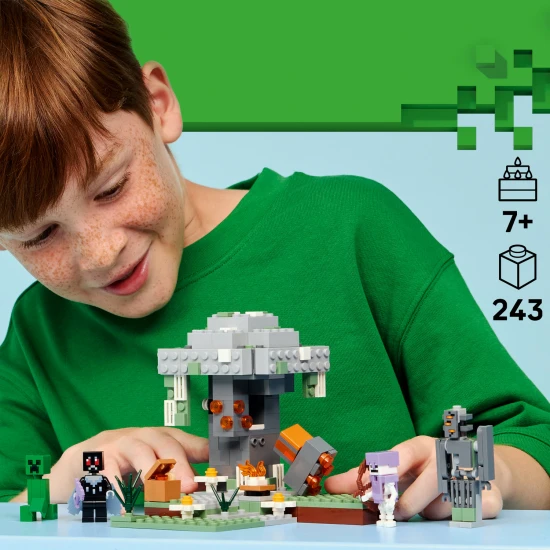 LEGO Minecraft 21586 Bledá záhrada
