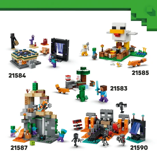 LEGO Minecraft 21586 Bledá záhrada