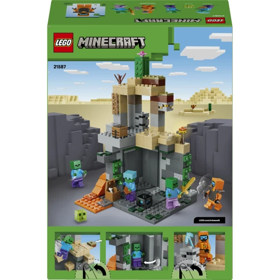 LEGO Minecraft 21587 Zombie kobka LEGO Minecraft 21587 Zombie kobka