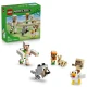 LEGO Minecraft 21592 Kurací džokej a útok v púšti