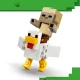 LEGO Minecraft 21592 Kurací džokej a útok v púšti
