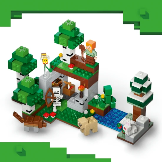 LEGO Minecraft 21593 Prvé nočné dobrodružstvo