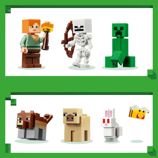 LEGO Minecraft 21593 Prvé nočné dobrodružstvo