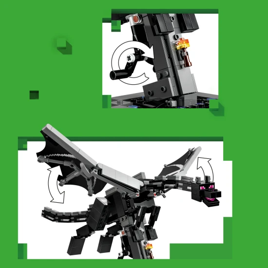 LEGO Minecraft 21595 Drak z Enderu