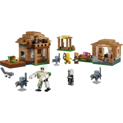 LEGO Minecraft 21596 Útok Mága na dedinu