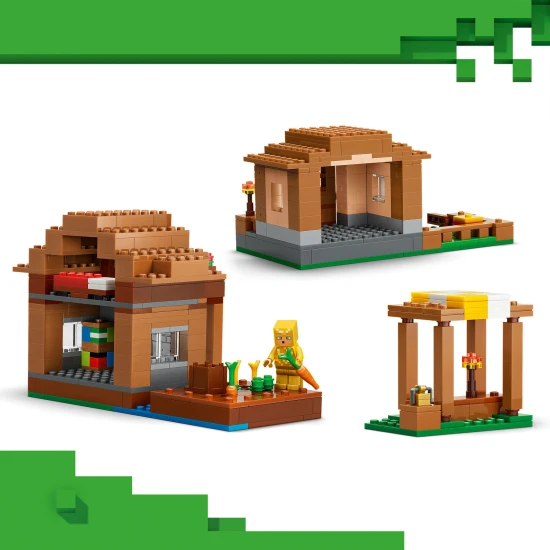 LEGO Minecraft 21596 Útok Mága na dedinu