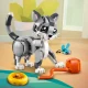 Kreatívne stavanie so stavebnicou LEGO Creator – mačka, psík a holub