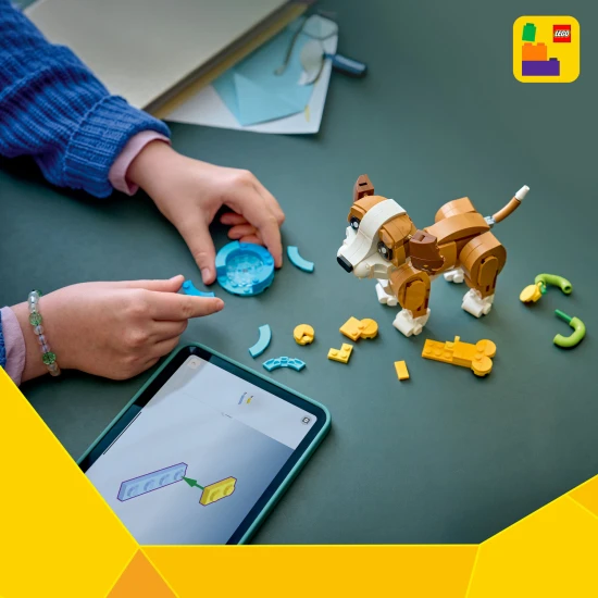 LEGO CREATOR 31382 Roztomilé zvieratká: Hravé šteniatko